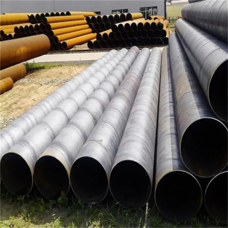 Pipa Baja Dilas Spiral Karbon Hitam A106