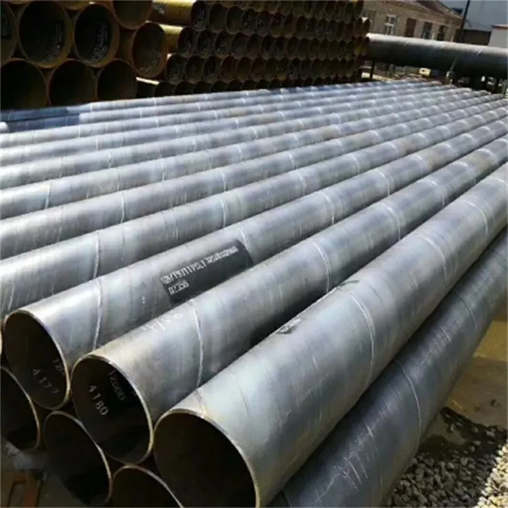 ASTM A139 Q235Pipa Las Spiral Baja Karbon