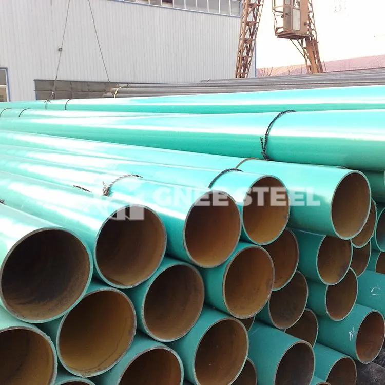 IPN8710 3PE Pipa Baja Spiral Anti Korosi Diameter Lebih Besar