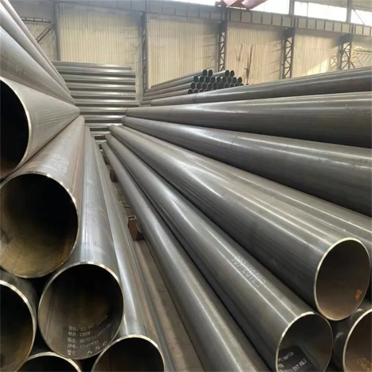 Q235 Black API ERW Straight Seam Pipe