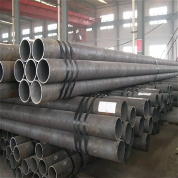 Q235B Q345 Pipa Baja Dilas Jahitan Lurus