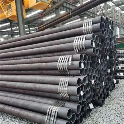 Karbon ASTM A106 Gr. B Pipa Las Jahitan Lurus