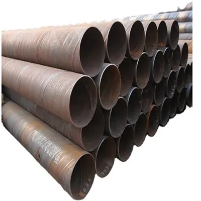 Q195 Pipa Baja Dilas Spiral SSAW Diameter Besar