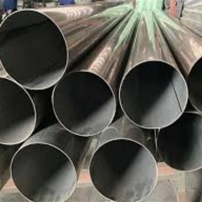 Pipa Perancah Q235B Pipa Baja ERW Hitam Dilas