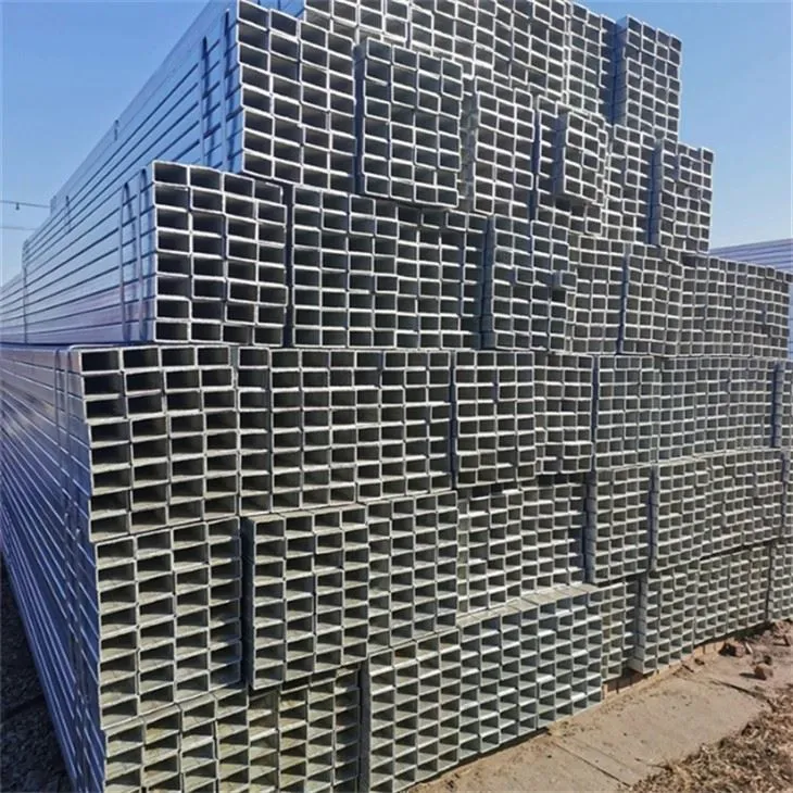 Pipa Galvanis Persegi Las Tanpa Sambungan St37