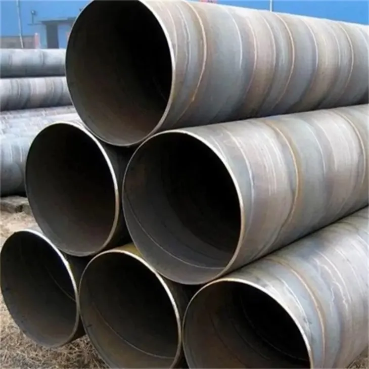 X56 X60 SSAW Welded Spiral Steel Pipe